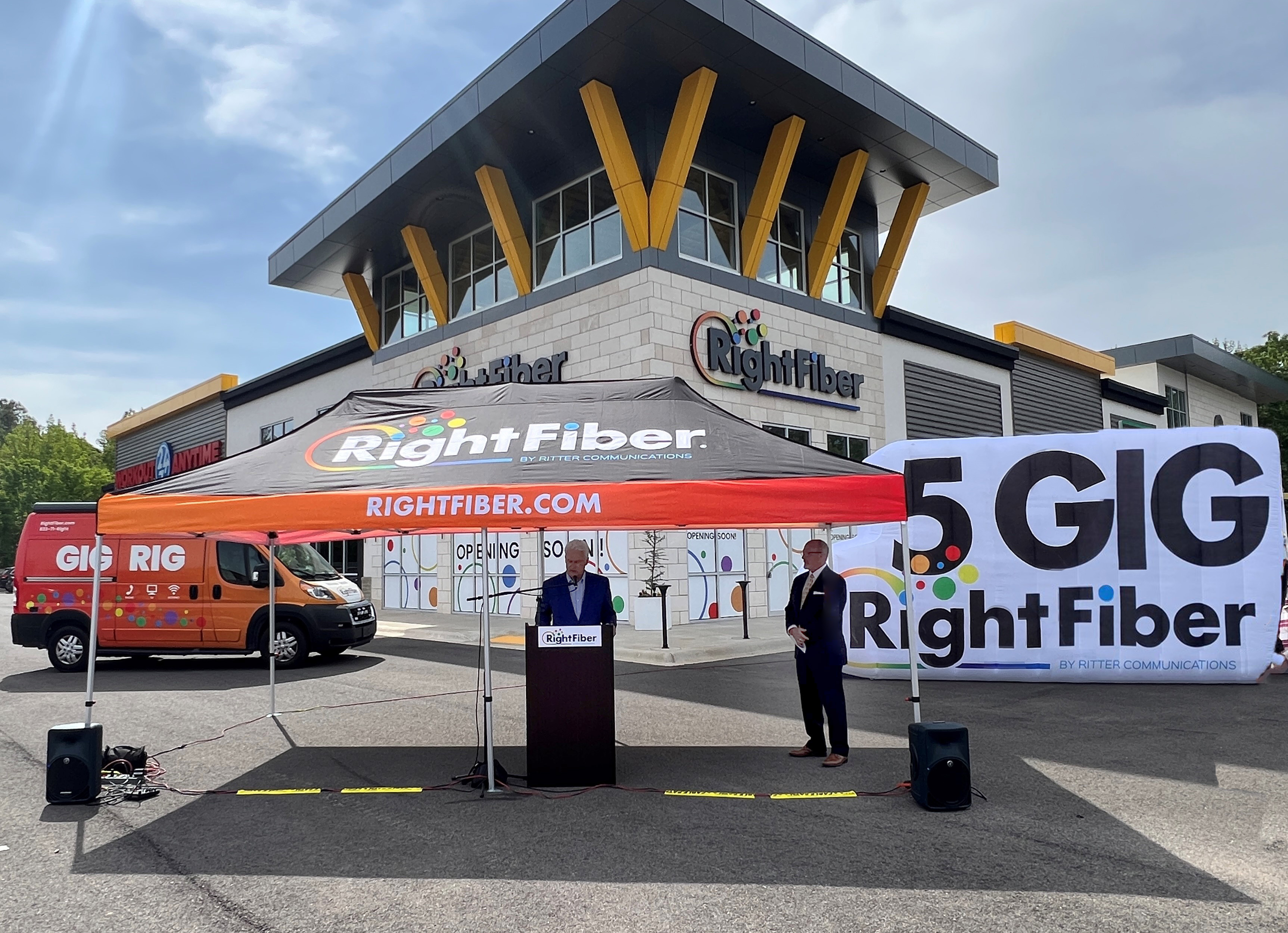 RIGHTFIBER LAUNCHES 5 GIG FIBERTOTHEHOME SPEED